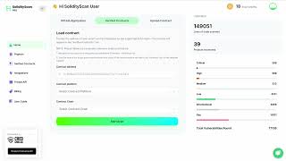 Scan a verified contract on Etherscan using SolidityScan