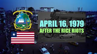 Liberia Rice 1979 Riots; President William Tolbert Blames The Progressive Alliance Of Liberia (PAL)