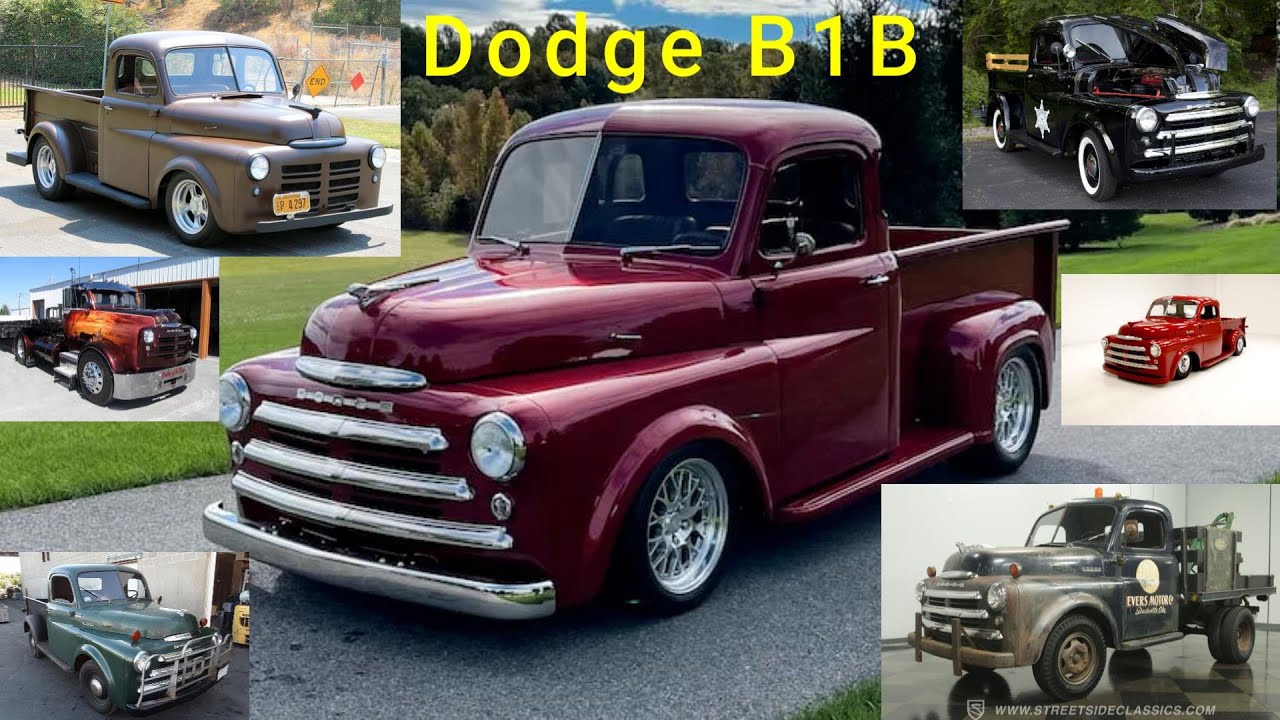 Dodge B 1 B Series 1948 - YouTube