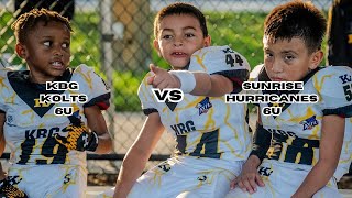 KBG Kolts 6u vs. Sunrise Hurricanes 6u | Young Stars Shine on the Field