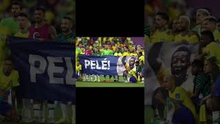 Brazil National Team Support Pele #worldcup #shorts #football #fifaworldcup #pele #brasil