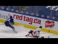 artem zub streaks in on breakaway u0026 dekes around frederik andersen for first nhl goal