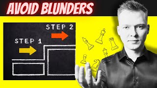 How to avoid blunders! 2-Step quick technique | FREE Chess Course