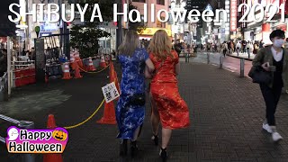 Shibuya Halloween 2021. Tokyo's Chaotic Night［4K］