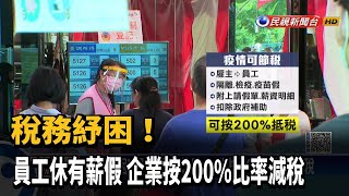 5／1報稅季開跑！　政府祭5大稅務紓困方案－民視新聞