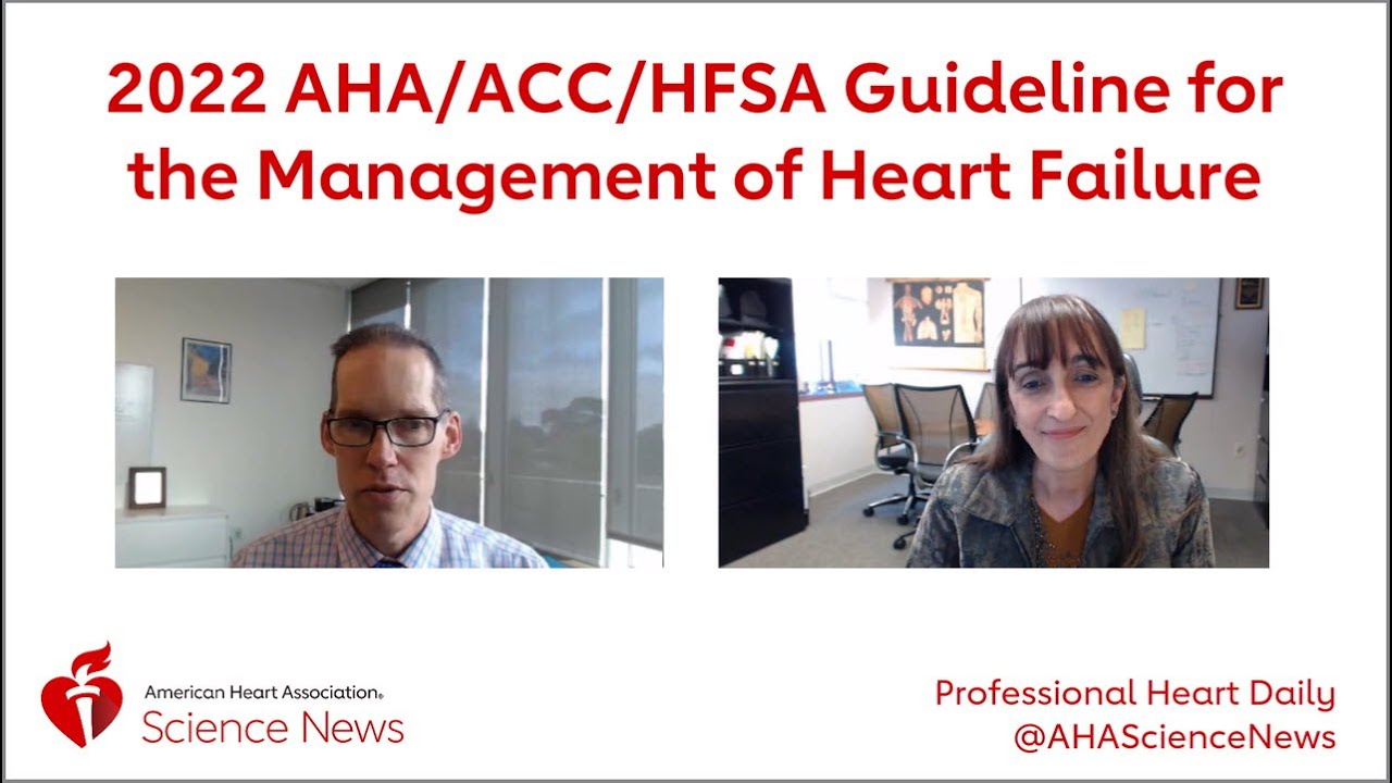 2022 Guideline For The Management Of Heart Failure - YouTube