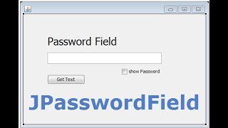 JPasswordField in Windows Builder Java - Intact Abode