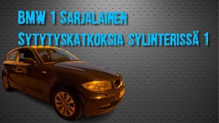 BMW 116i Sytytyskatkoksia sylinterissä 1