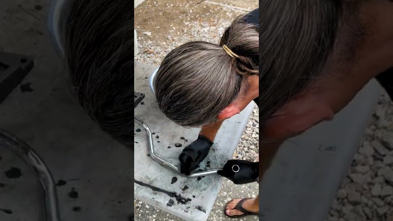 Schwinn Speedster Handlebars, Cleaning Chrome w/Steel Wool