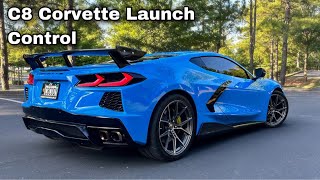 How to Use Launch Control In A C8 Corvette