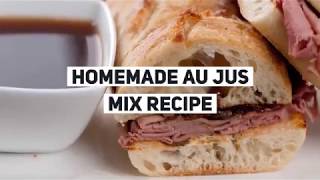 Homemade Au Jus Mix Recipe