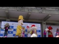 白河こども夢フェスタ　2016.05.22　ロップくん　龍王さくらちゃん　お猿のくぅ