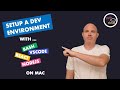 Install a development environment for NodeJS and React using Bash and Visual Studio Code on macOS
