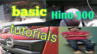 basic tutorial for hino 500/FM8J || splitter high and low transmissions