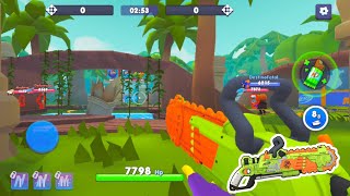 Nerf War | Water Park Battle Victory Gameplay #31 (Nerf First Person Shooter)
