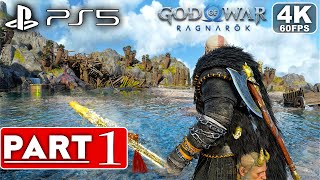 GOD OF WAR RAGNAROK New Game + Gameplay Walkthrough Part 1 Black Bear Armor [4K 60FPS PS5] FULL GAME