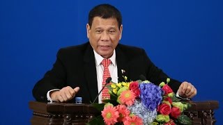 Duterte says he's done with the US