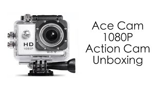 Ace Cam 1080P Budget Action Cam Unboxing