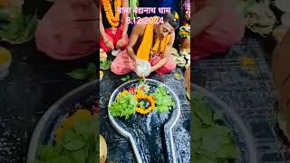 🕉️🔱 जय श्री बाबा बैद्यनाथ धाम रावणेश्वर द्वादश ज्योतिर्लिंग जल अभिषेक दर्शन #shorts #reels #mahadev