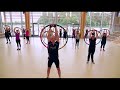 powerhoop weighted hula hoop fitness classes