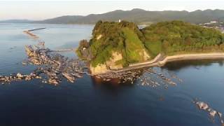 鴨ヶ浦遊歩道と袖ヶ浜海岸