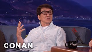 Jackie Chan On His Fear Of Needles | CONAN on TBS