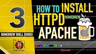 [Homebrew MacOs Unix Shell Series] - How to Install Brew Httpd Server