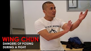 The Dangers of the On Guard Ready Position... Posing  - Wing Chun, Kung Fu Report - Adam Chan