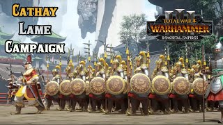 How Grand Cathay is So Lame to Play - Total War: Warhammer 3 Immortal Empires