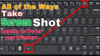 how to take screenshot on laptop | how to take screenshot on pc | how to use snipping tool