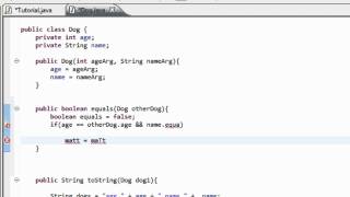 Intro to Java Programming 28 - Equal