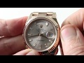 Pre-Owned Rolex Day-Date 40 228235 (EVEROSE) Luxury Watch Review