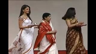 Lata Mangeshkar Rare Clip | Aishwarya Rai Bachchan | Rani Mukherjee | Sushma Swaraj #latamangeshkar