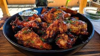 Crispy and Juicy Cajun Smoked Chicken Wings Recipe