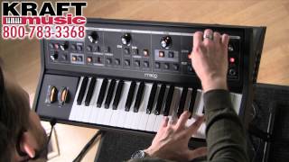 Kraft Music - Moog Little Phatty Demo with Jake Widgeon