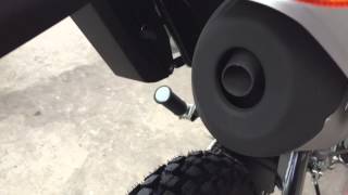 New Kawasaki KLX150/150BF Stock Exhaust Sound