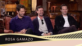 BIll Hader, James Ransone and Andy Bean for It Chapter 2: We did not read the bo