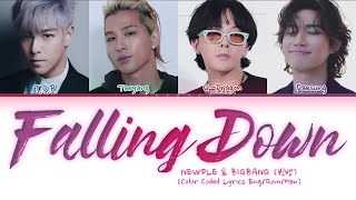 BIGBANG (AI빅뱅) Falling Down Lyrics (Color Coded Lyrics Eng/Rom/Han)