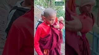 Buddhist Monk In Junnar Caves #buddhist #monk #caves #junnar #buddhism