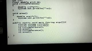 (Practical -5) Creating Circle Class in Java (Java Class Example)