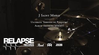 ULCERATE - Jamie Saint Merat - 'Shrines of Paralysis' Drum Tracking