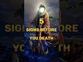 5 SIGNS BEFORE YOU DEATH 😱 #shorts #islam