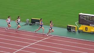 2017中四国個人　　女子1500m2組