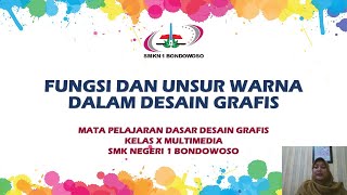 FUNGSI DAN UNSUR WARNA DALAM DESAIN GRAFIS