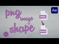 How to Convert Png into Shape Layer in After effects | Tutorial for Beginners | Quick and Easy Tip