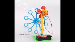 DIY STEM/Science Project | Automatic Bubble Blower