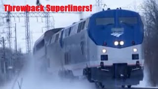 Amtrak Wolverine with Superliners (Throwback)