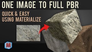 Materialize - Quick Start Guide - PBR Textures in Minutes