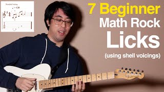 7 Beginner Math Rock Licks That Will Teach You How To Write Riffs