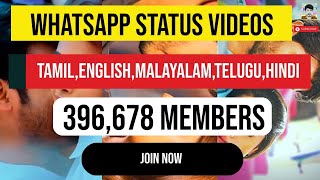 ❤️ BEST WHATSAPP STATUS VIDEO  – Telegram | Hindi Whatsapp Status Telegram | Tamil Group Link 2021